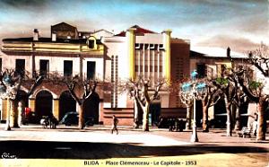 Blida - Place Clemenceau - Capitole - 1953
